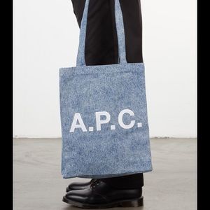 APC Lou tote denim